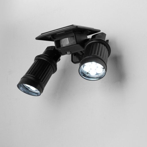 Podwójna lampa solarna LED z czujnikiem ruchu 