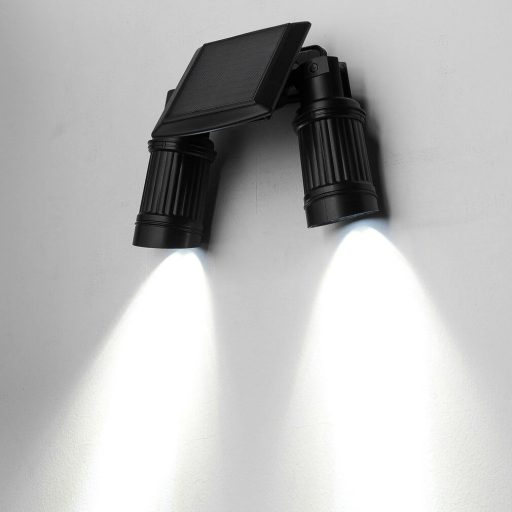 Podwójna lampa solarna LED z czujnikiem ruchu 