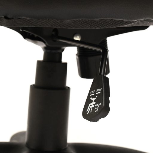 Krzesło gamingowe z kolorowym oparciem, szare