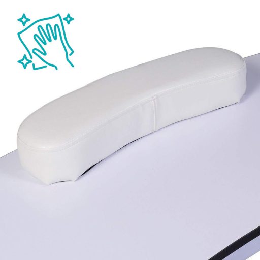 Mobilny stolik kosmetyczny do manicure z torbą transportową w prezencie, dostępny w 2 modelach-z szufladami