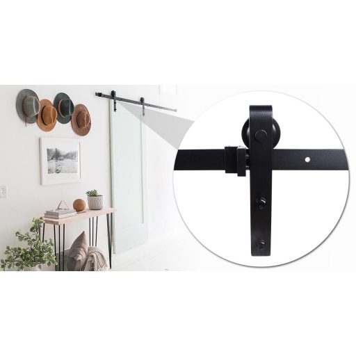 System do drzwi przesuwanych, 2 rodzaje-podwójny