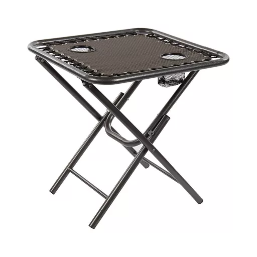 2 krzesła ogrodowe zerowej grawitacji ze stolikiem