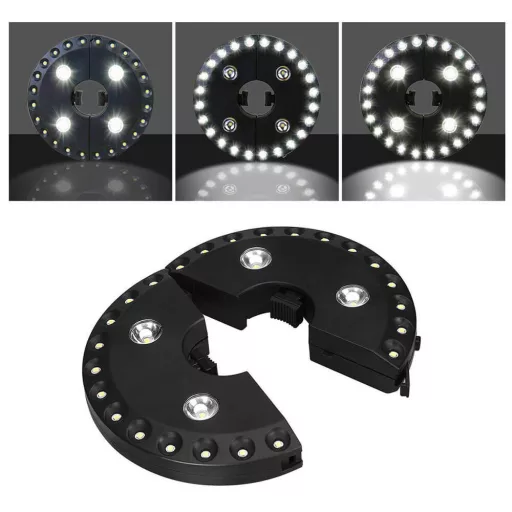 Lampa LED pod parasol