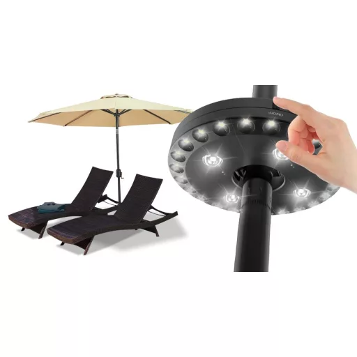 Lampa LED pod parasol