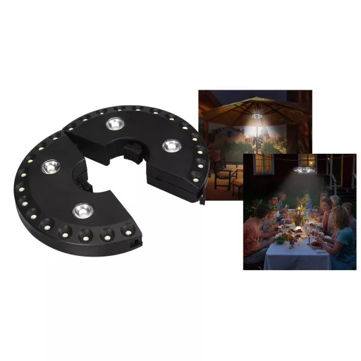 Lampa LED pod parasol