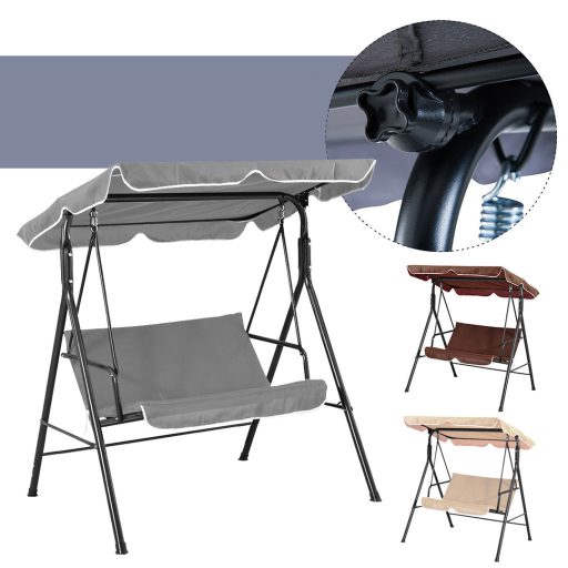 Huśtawka ogrodowa, dostępna w różnych kolorach-szara