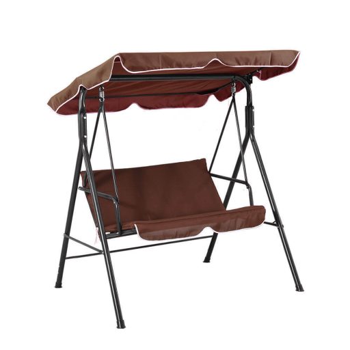 Huśtawka ogrodowa, dostępna w różnych kolorach-brązowa
