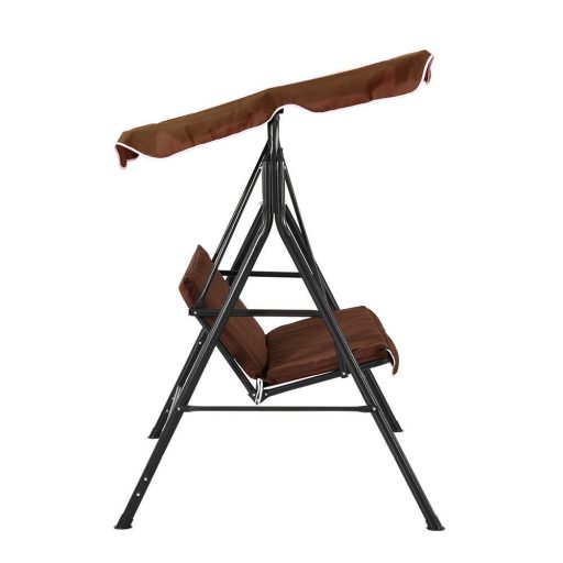 Huśtawka ogrodowa, dostępna w różnych kolorach-brązowa