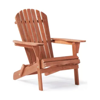 Drewniane krzesło ogrodowe, składane