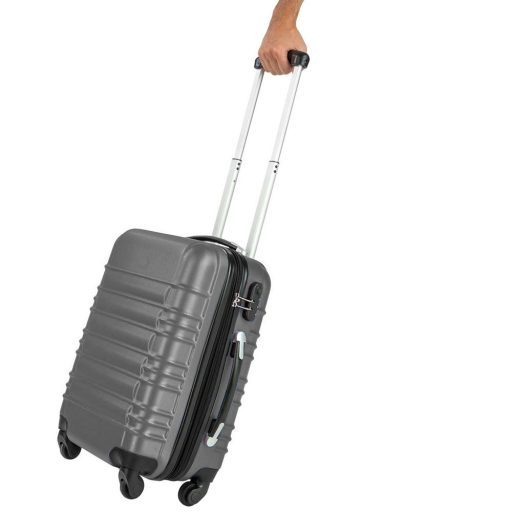 Zestaw 4 sztywnych walizek, dostępny w 4 kolorach-szary