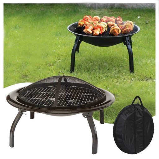 Grill ogrodowy palenisko, z torbą transportową w prezencie