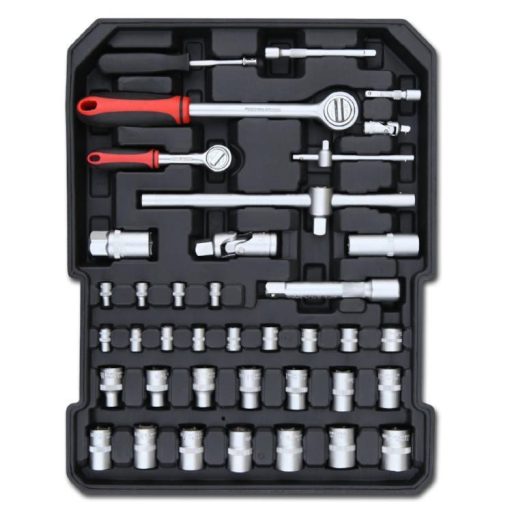 187-częściowy zestaw narzędzi w walizce transportowej na kółkach