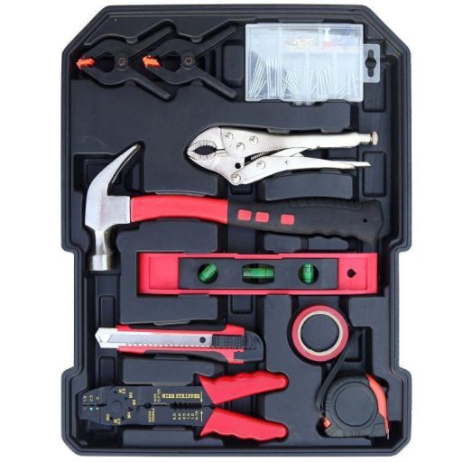 187-częściowy zestaw narzędzi w walizce transportowej na kółkach