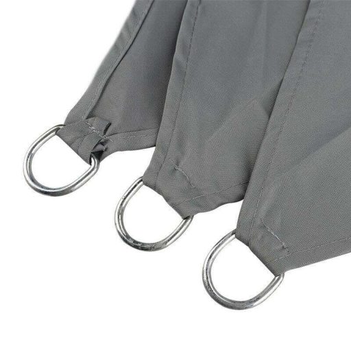 Żagiel przeciwsłoneczny, trójkątny, 3,6 metrowy, szary