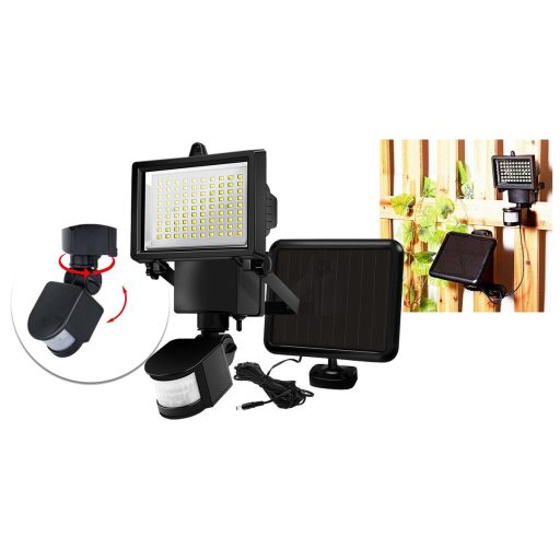 Reflektor solarny z czujnikiem ruchu, 60 LED