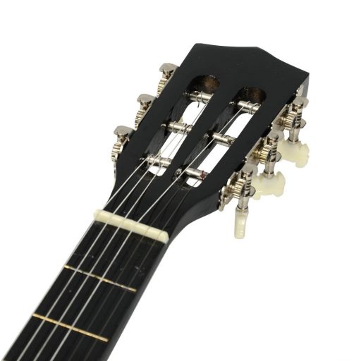 Gitara akustyczna dla początkujących, z tunerem w prezencie, w 2 kolorach-czarna
