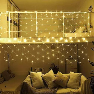Siatka LED-owa, 128 LED-ów, w 2 kolorach-ciepła biel