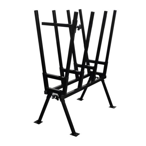 Metalowy koziołek do drewna