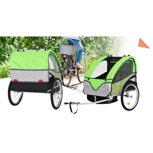 Przyczepka rowerowa dla dzieci, max. obciążenie 30 kg