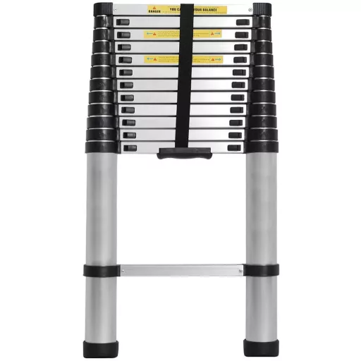 Drabina teleskopowa, aluminiowa, 3 rozmiary-4,1 metrowy