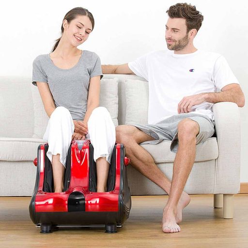 Masażer do stóp i łydek, dostępny w 2 kolorach-czerwony