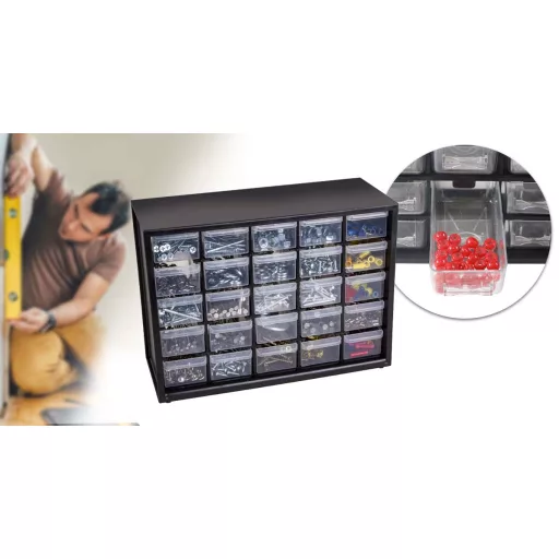 Organizer warsztatowy, 25 szufladek