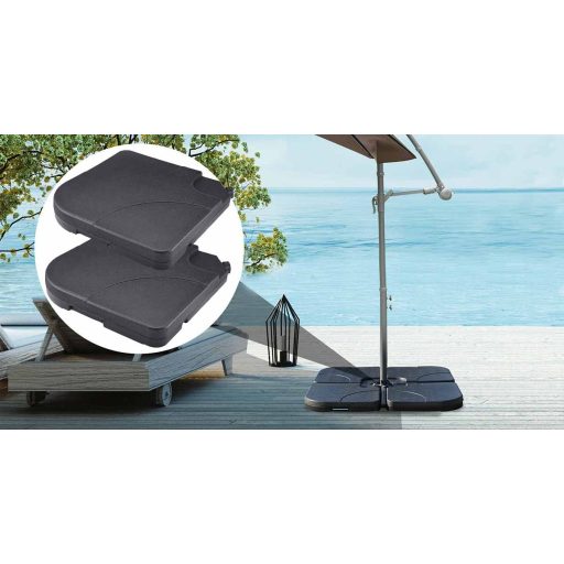 Podstawa pod parasol do napełnienia, 2 szt