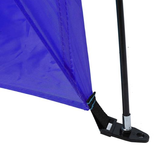 Półnamiot w kolorze niebieskim