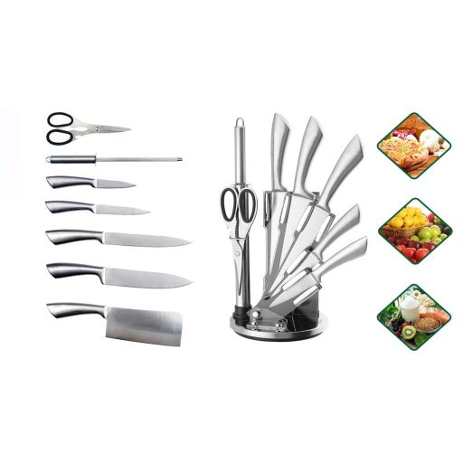 8-częściowy zestaw noży w stojaku