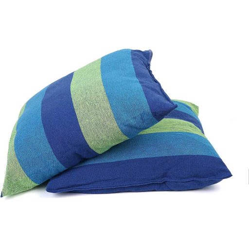 Fotel wiszący z poduszką, niebieski