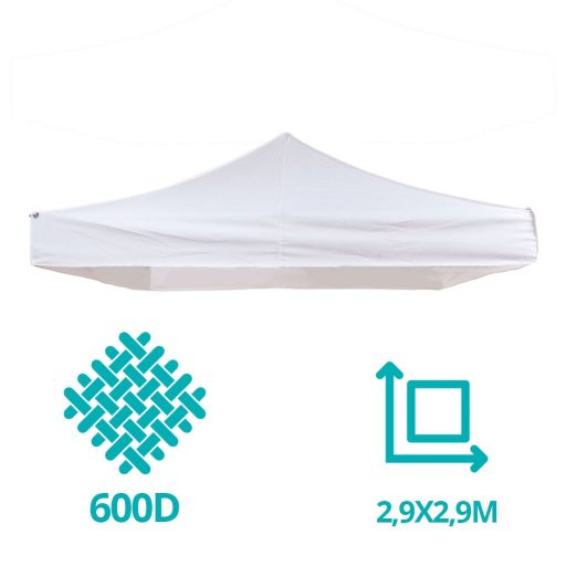 Plandeka na pawilon, kilka rodzaji-2,9x4,25 metrowa plandeka