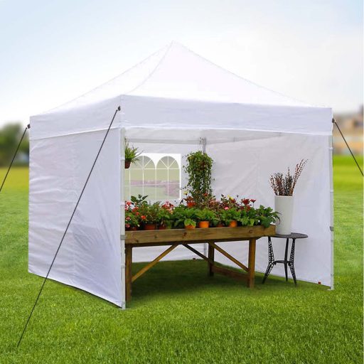 Plandeka na pawilon, kilka rodzajów - 2,9x2,9 metrowe zadaszenie i ściany boczne