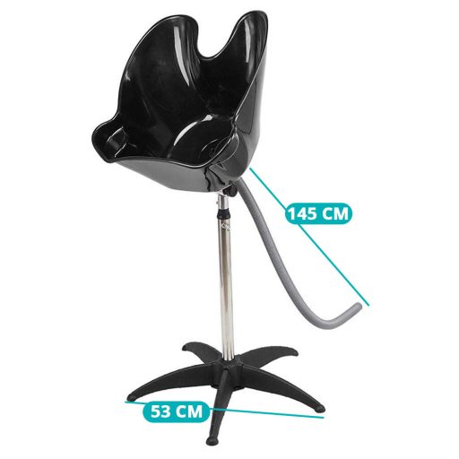 Miska do mycia włosów ze statywem