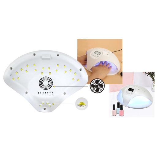 Lampa UV na dwie dłonie