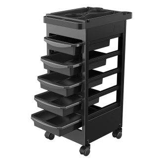 Wózek fryzjerski z 5 szufladami