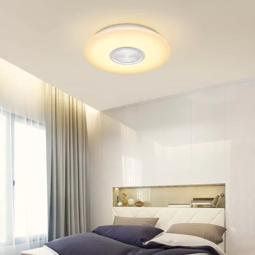 Lampa sufitowa zmieniająca kolory