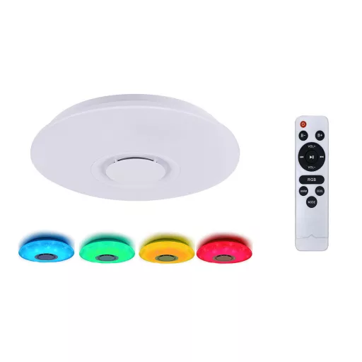 Lampa sufitowa zmieniająca kolory