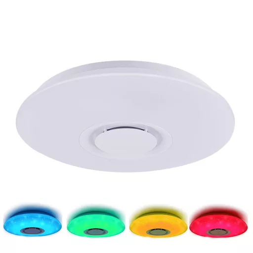 Lampa sufitowa zmieniająca kolory