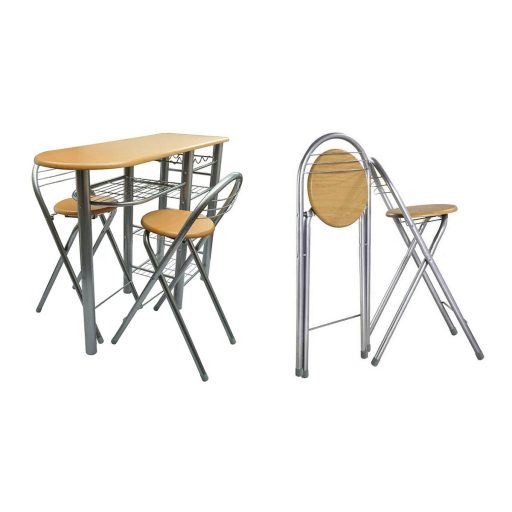 Zestaw kuchenny z 2 krzesłami i stołem