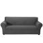 Pokrowiec na fotel i kanapę w kilku rodzajach-do trzyosobowej kanapy-szary