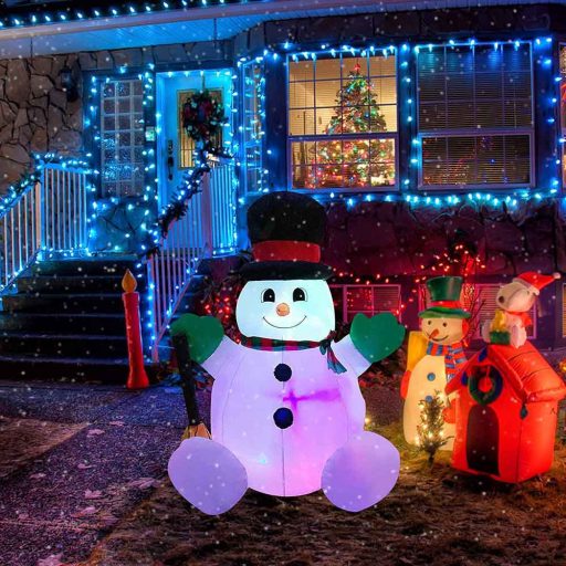 Dmuchane ozdoby świąteczne