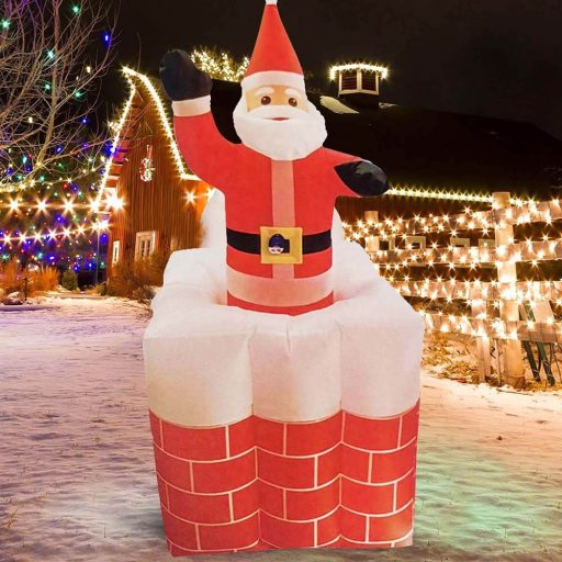 Dmuchane ozdoby świąteczne