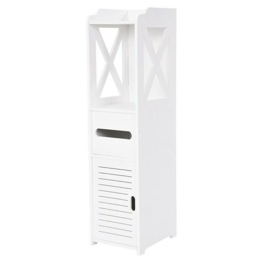 Wąska szafa do łazienki