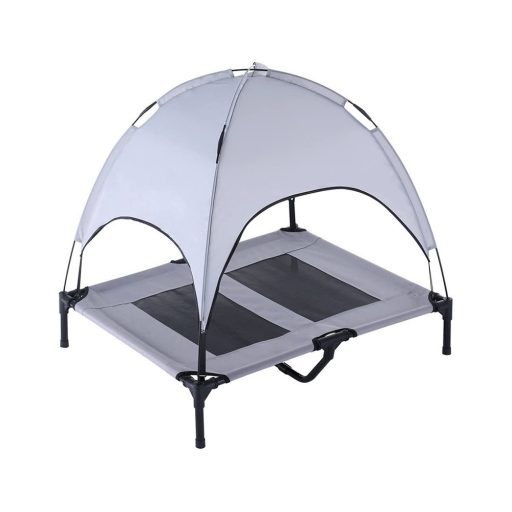 Legowisko dla zwierząt domowych z daszkiem, dostępny w kilku wielkościach-L