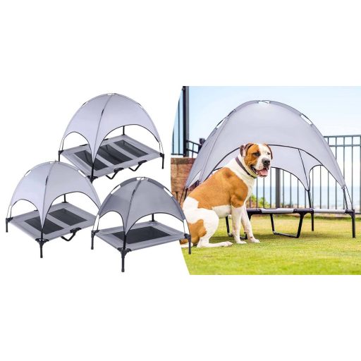 Legowisko dla zwierząt domowych z daszkiem, dostępny w kilku wielkościach-L