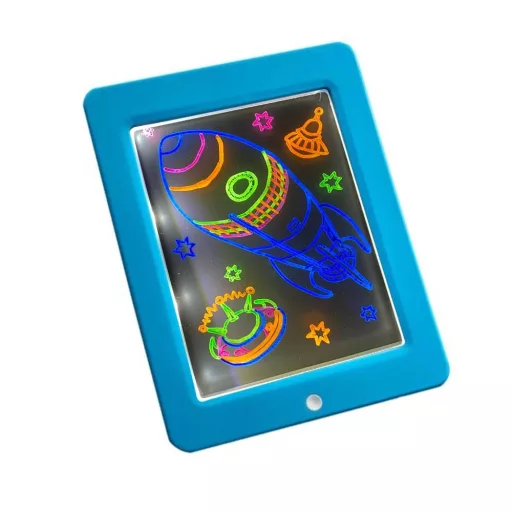 Magiczna tablica świecąca, kilka rodzaji-świecąca+3D okulary-kosmos