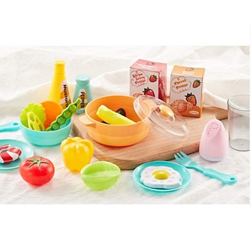 Kuchnia dla dzieci, kilka rodzaji-beżowa