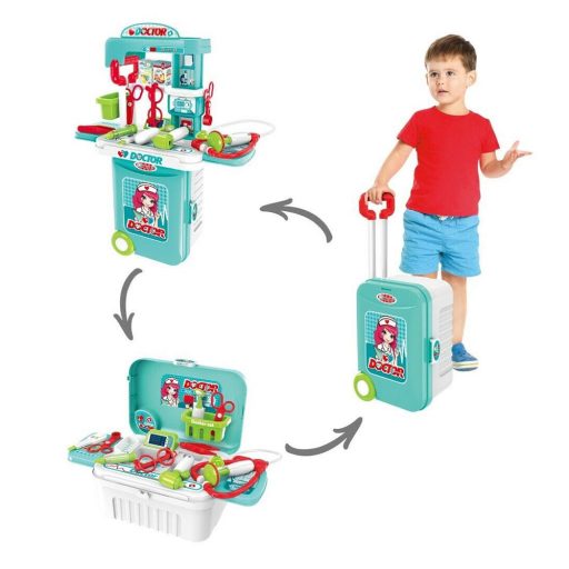 Zestaw walizek na kółkach dla dzieci, kilka rodzaji