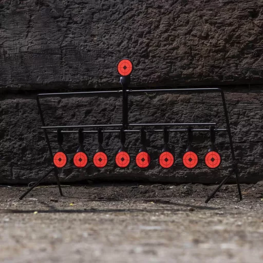 Obrotowa, automatyczna strzelnica z tarczami 8+1