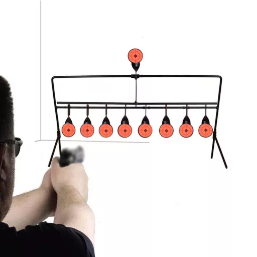 Obrotowa, automatyczna strzelnica z tarczami 8+1